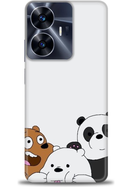 Realme C55 Ile Tam Uyumlu Hd Baskılı Silikon Kılıf - Realme - 596