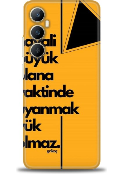 Realme C65 Ile Tam Uyumlu Hd Baskılı Silikon Kılıf - Realme - 474