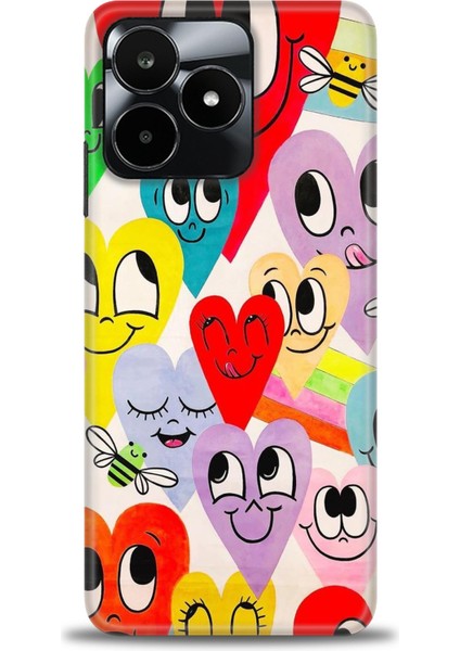 Realme C53 Ile Tam Uyumlu Hd Baskılı Silikon Kılıf - Realme - 1