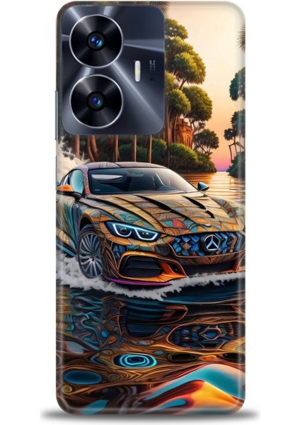 Realme C55 Ile Tam Uyumlu Hd Baskılı Silikon Kılıf - Realme - 577