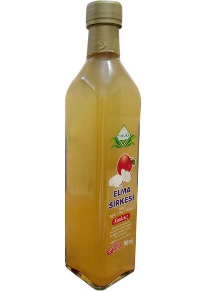 Elma Sirkesi Cam Şişe 500 ml