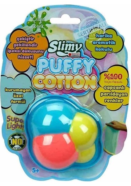 Slimy Bulutlu Puffy Cotton Kokulu Slimy - 33851 (Lisinya) modelleri