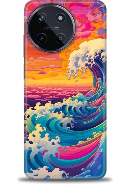 Realme 11 Ile Tam Uyumlu Hd Baskılı Silikon Kılıf - Realme - 556