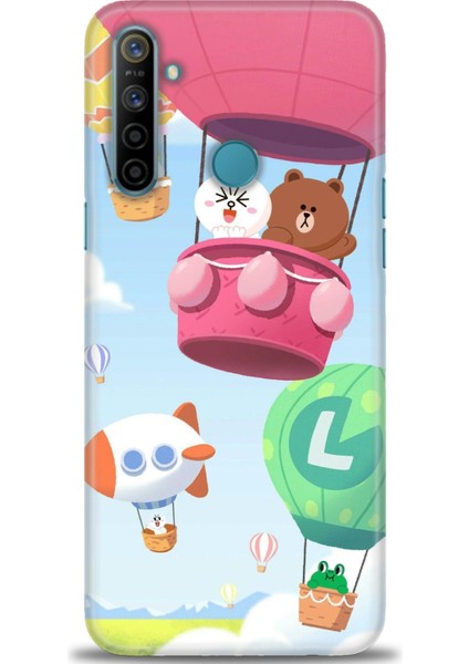 Realme 5i Ile Tam Uyumlu Hd Baskılı Silikon Kılıf - Realme - 373