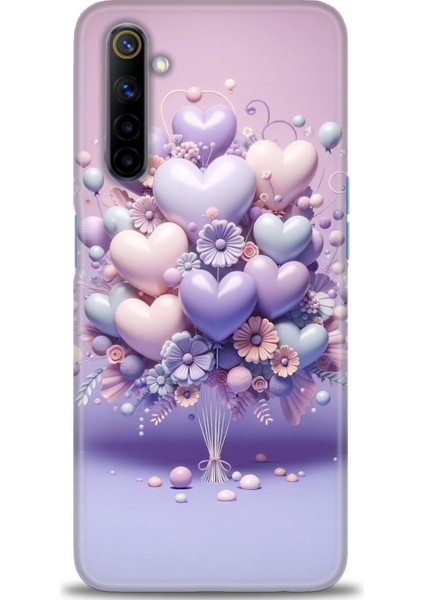 Realme 6 Ile Tam Uyumlu Hd Baskılı Silikon Kılıf - Realme - 744