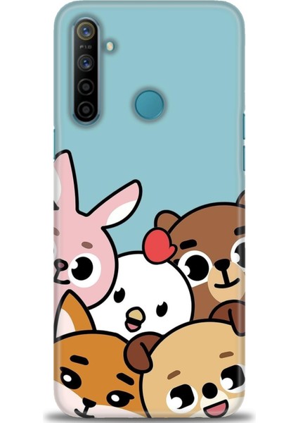 Realme 5i Ile Tam Uyumlu Hd Baskılı Silikon Kılıf - Realme - 684
