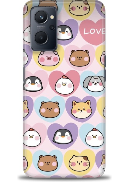 Realme 9i Ile Tam Uyumlu Hd Baskılı Silikon Kılıf - Realme - 908