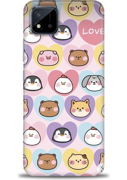 Realme C11 2021 Ile Tam Uyumlu Hd Baskılı Silikon Kılıf - Realme - 908