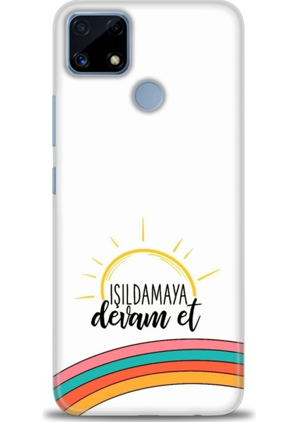 Realme C25S Ile Tam Uyumlu Hd Baskılı Silikon Kılıf - Realme - 204