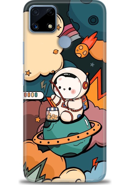 Realme C25S Ile Tam Uyumlu Hd Baskılı Silikon Kılıf - Realme - 99