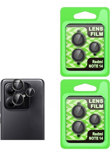 Xiaomi Redmi Note 14 5g Zore Cl-07 Kamera Lens Koruyucu 2 Adet