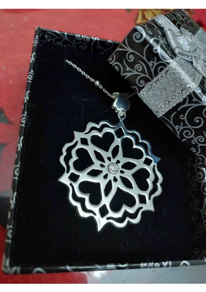 Dönence Kalp Kolye 925 Ayar Gümüş fiyatları