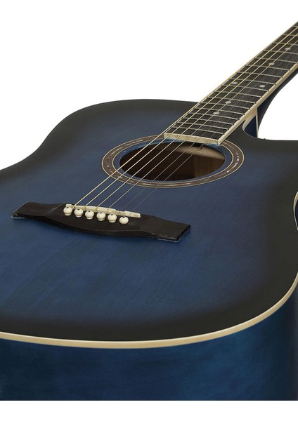 ACZP100 Mavi Akustik Gitar