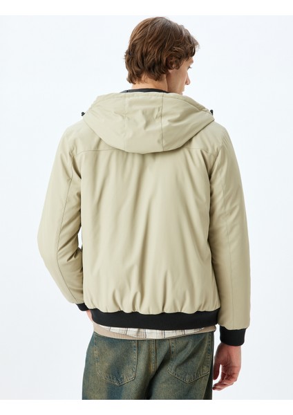 Mevsimlik Ceket Slim Fit Fermuarlı fırsatları