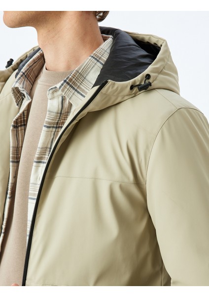 Mevsimlik Ceket Slim Fit Fermuarlı indirimleri