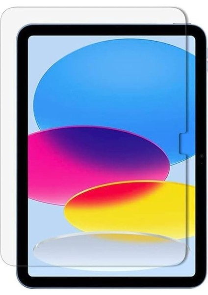 Apple iPad Için Tasarlanmış Uçtan Kenara Kapsama Tam Koruma Dayanıklı Temperli Cam (Apple iPad 10.nesil 10.9 Inch)