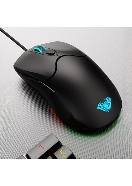 Gaming Mouse Kablolu Oyuncu Rgb Optik 3600DPI Ayarlanabilir 2400 / 1200/1800 / S13 Yeni