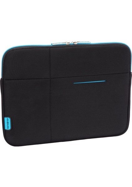 U37-09-005 13.3″ Airglow Sleeve Notebook Çantası Siyah/mavi