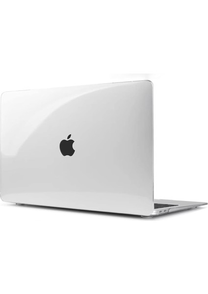 MacBook Air 15″ M2 A2941 Ince Sararmayan Şeffaf MacBook Crystal Ishield Kapak Sert Kabuk Koruma Kılıfı