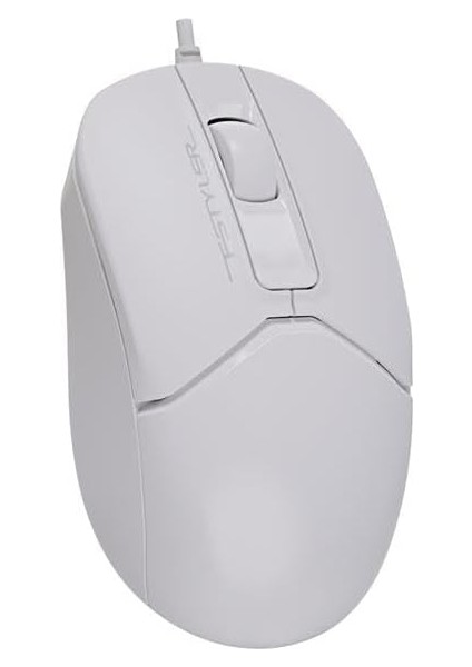 Tech FM12 Fstyler USB Optik 1200DPI Mouse, 4 Yönlü, Beyaz