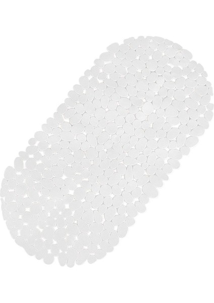 1 Adet Beyaz Vantuzlu Banyo ve Duş Kaydırmaz Paspası 34 cm x 68 cm fiyatları