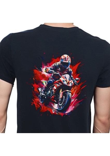 Splash Gp T-Shirt %100 Pamuklu Siyah Penye Basic Erkek Tişört modelleri