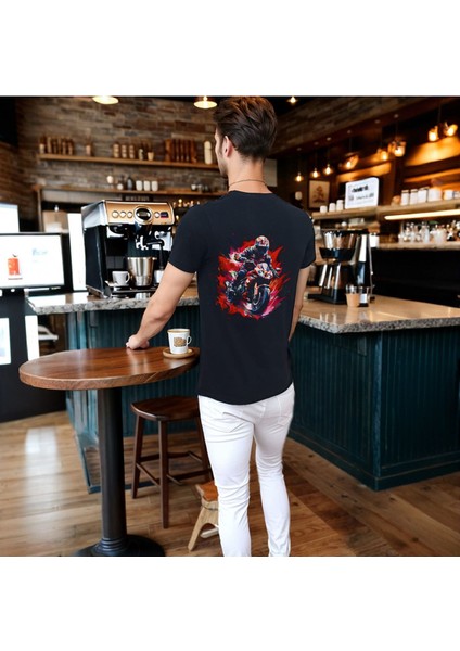 Splash Gp T-Shirt %100 Pamuklu Siyah Penye Basic Erkek Tişört fırsatları