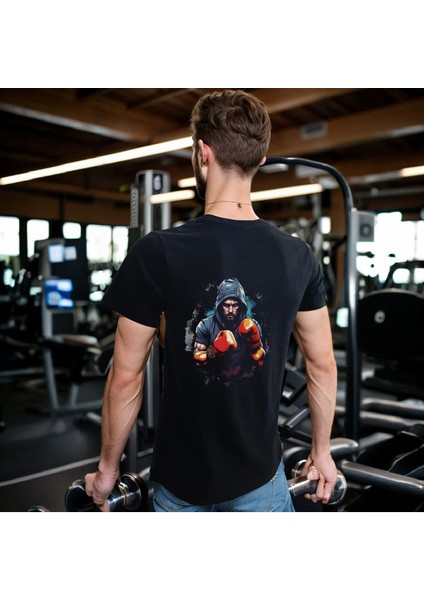 Splash Sport T-Shirt %100 Pamuklu Siyah Penye Basic Erkek Tişört fırsatları