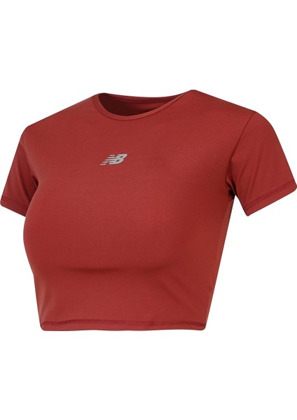 New Balance WNT1534 Bordo Kadın Şort