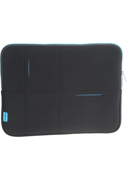 U37-09-003 15.6″ Airglow Sleeve Notebook Çantası Siyah/mavi