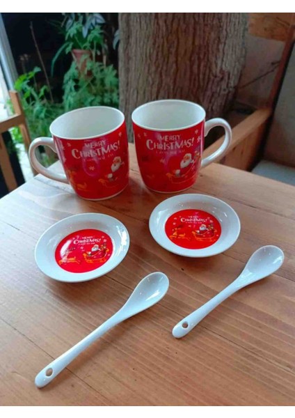 Yılbaşı Temalı Mug Bardak Takımı HK-1724B