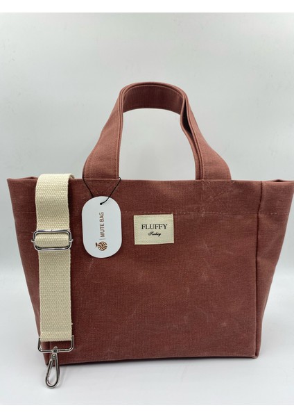 Pumpkin Mumlu Kanvas Su Geçirmez Kadın Omuz El Çantası Lise ve Üniverste Okul Çantası(En:28 Boy:25)