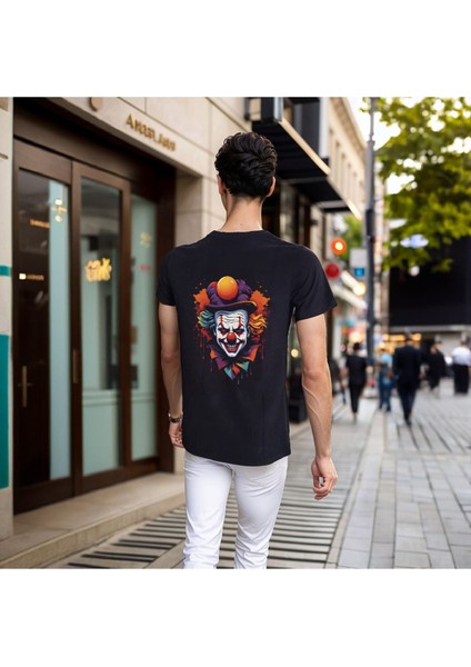 It T-Shirt %100 Pamuklu Siyah Penye Basic Erkek Tişört fırsatları