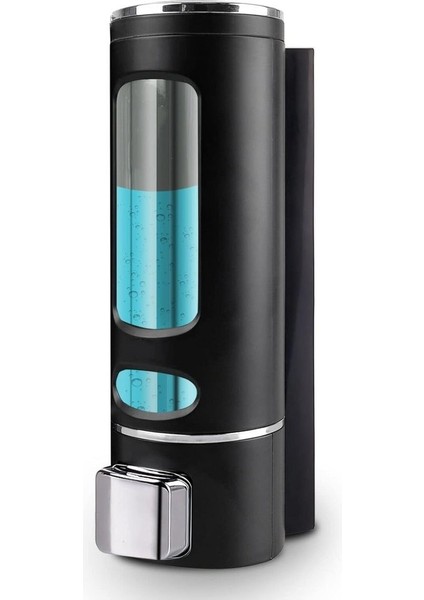 1 Adet Siyah 400 ml El Dezenfektanı Sabunluk Manuel Şampuan Sıvı Tutucu Banyo Mutfak Lavabo Oteller modelleri