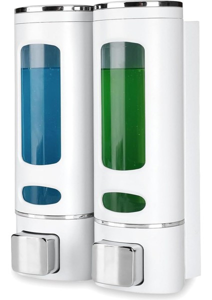 2 Adet 400 ml Duş Sabunluk Duvara Monte Şampuan ve Saç Kremi Dağıtıcı El Yıkama Sıvı Dağıtıcı fiyatları