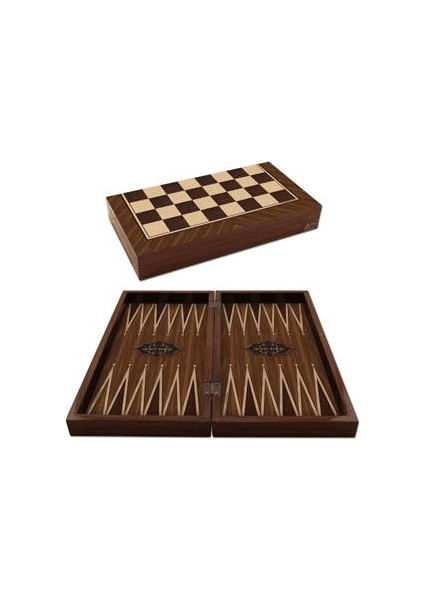 Ahşap Tavla Takımı Büyük Boy ( Lisinya )