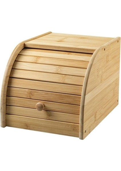 Bambu Ekmek Kutusu, Ekmeklik Dolabı , Dar Alan Bambu Ekmeklik 27 * 20 cm