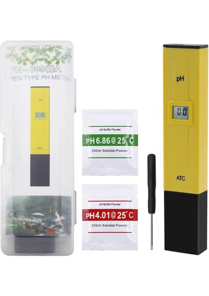 Dijital Ph Metre su kalitesi test cihazı, akvaryum, balık havuzu