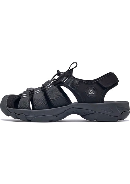 HM710445B Burnu Kapalı Siyah Outdoor Kadın Trekking Spor Sandalet modelleri