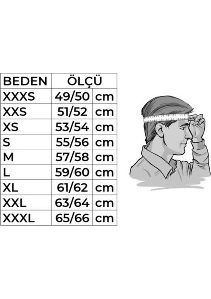 Kabartmalı Özel Tasarım - Çene Açılır - Güneş Gözlüklü Kask - L Beden A-146