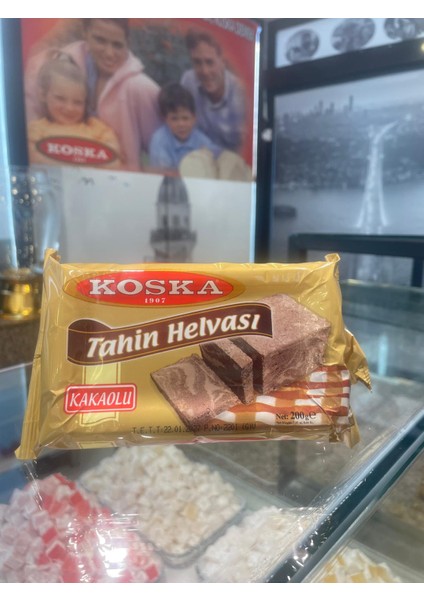 Paket Kakaolu Helva 200 gr 1 Koli 12 Adet modelleri