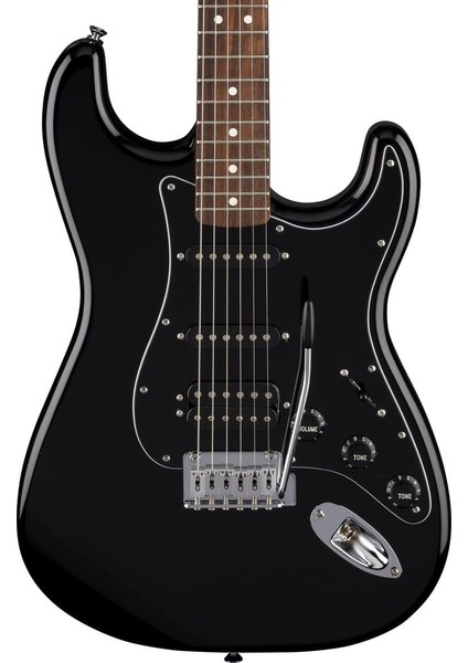 Standard Stratocaster Hss Laurel Klavye Black Elektro Gitar
