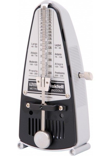 Wittner 903086 Piccolo Without Bell Metronom (Silver)
