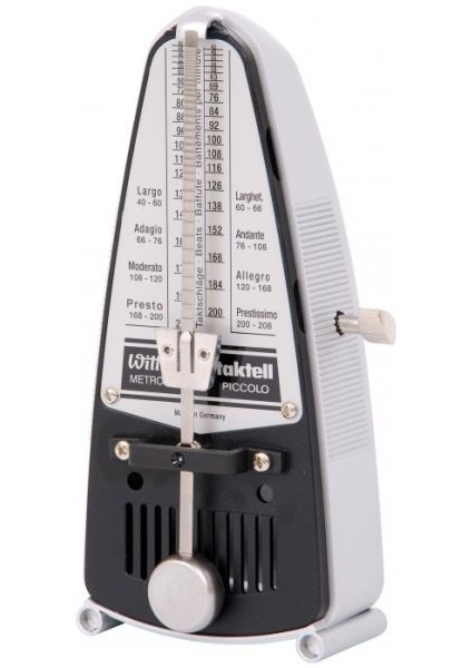 Wittner 903086 Piccolo Without Bell Metronom (Silver)