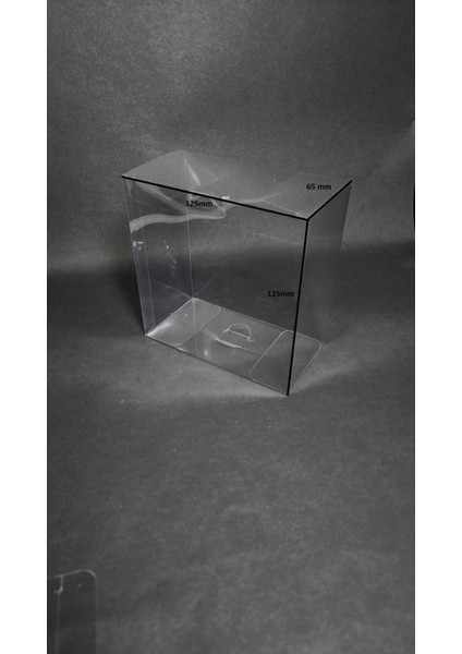 Asettat Kutu& Pvc Kutu &Organizer &Düzenleyici&Hediye Kutu 12.5 cm X6.5 cm X12.5 cm 20 Adet