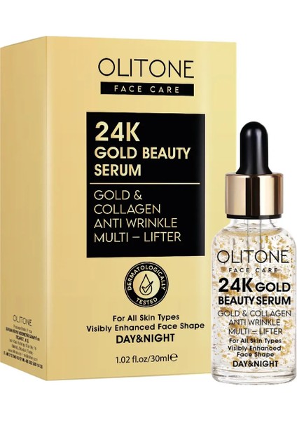 Cilt Serumu Olitone 24k Altın İçerikli