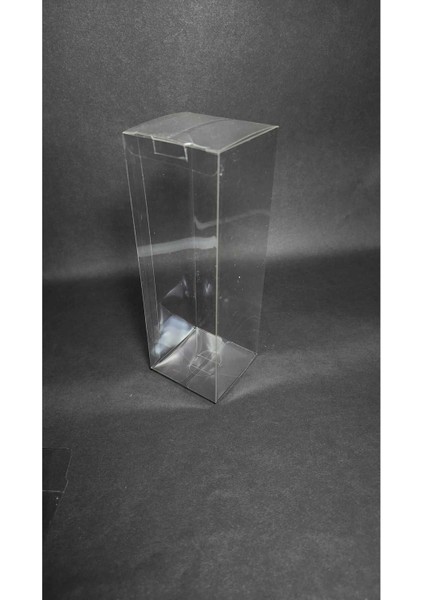Asetat Kutu& Pvc Kutu &Organizer &Düzenleyici&Hediye Kutu 6.6 cm X6.5 cmX18,7 cm 10 Adet