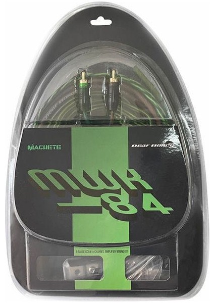 Deaf Bonce Machete Mwk-84 8ga %100 Bakır Kit Set Kablo
