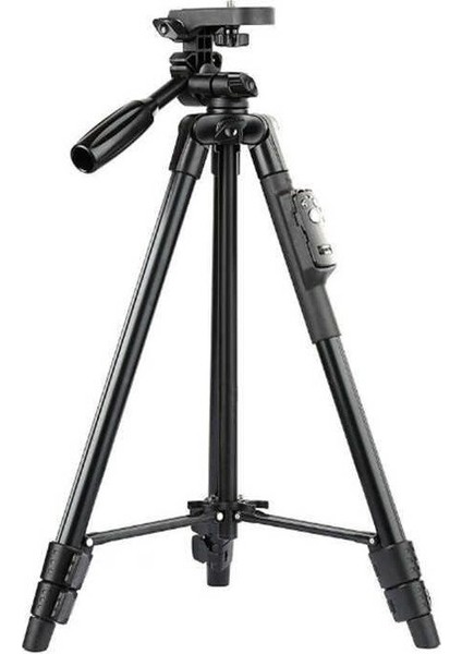 Yunteng Vct 5208 Kumandalı Telefon Tutuculu Selfie Kamera ve Telefon Tripod 125 cm