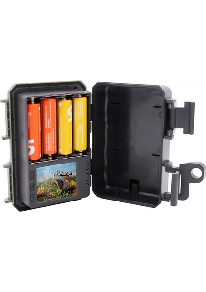 KH-661 20 Mp 1080P 22 LED Pır Sensörlü Mini Fotokapan Kamuflaj Kamera (4767)